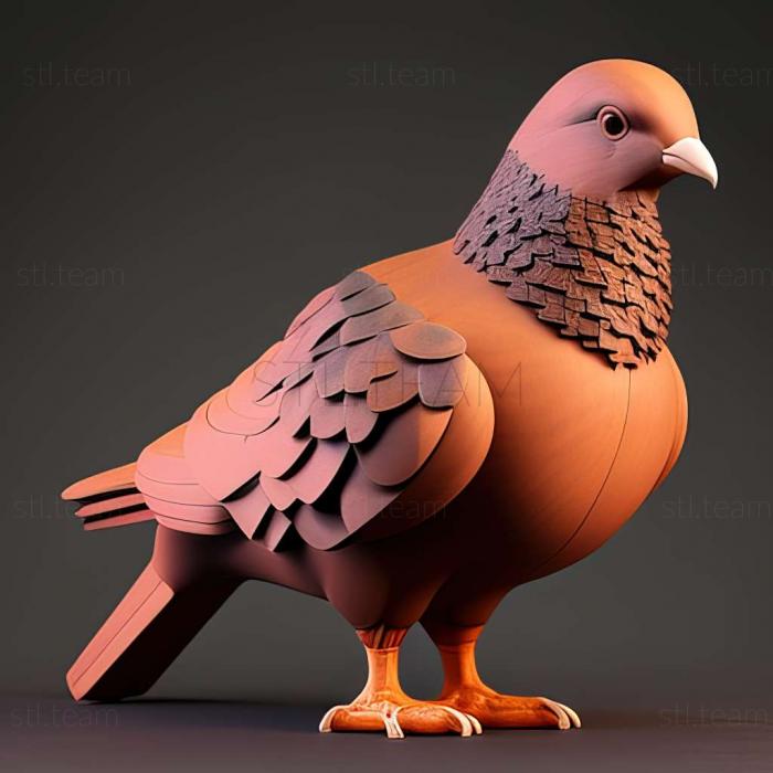 Animals Martha the wandering pigeon famous animal